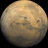 [Global view of Mars]